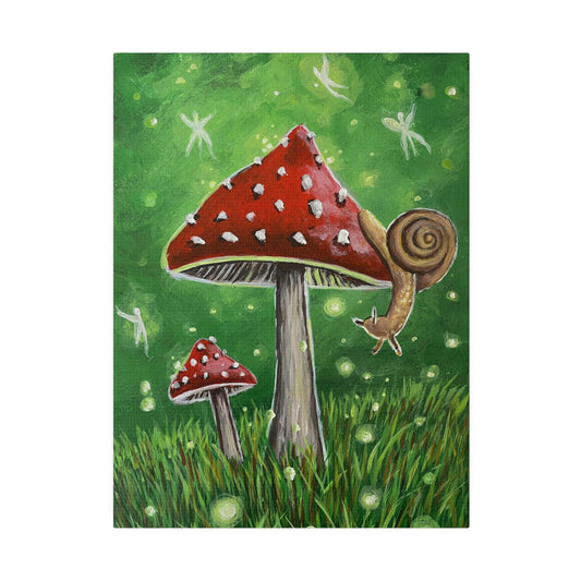 Magical Mushroom | Matte Canvas, Stretched