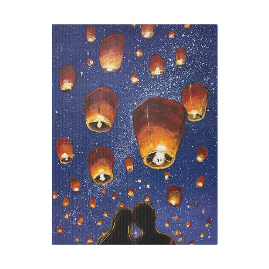 Taiwan Lantern Festival | Matte Canvas, Stretched