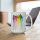 Rainbow Birds - Mug 15oz
