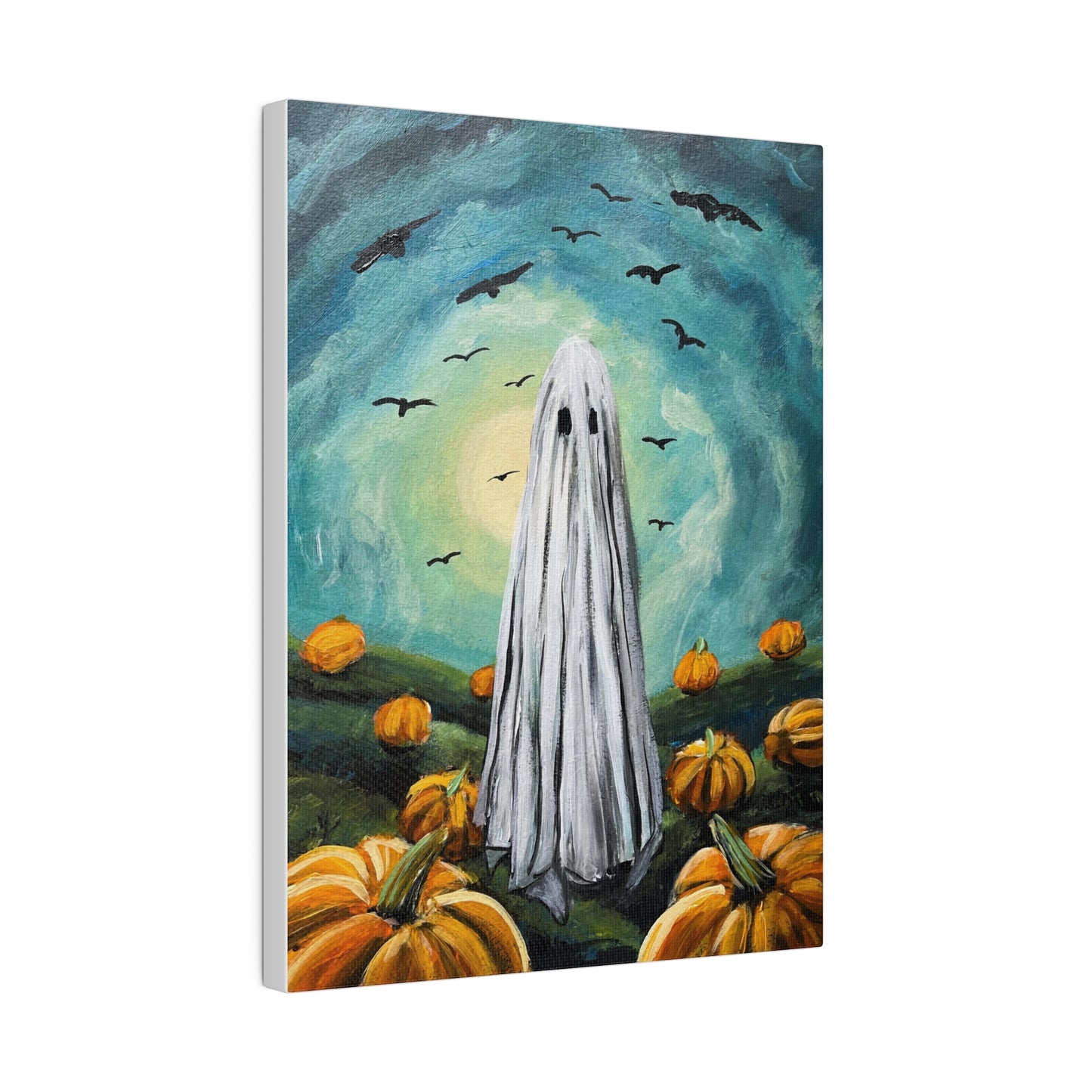 Bedsheeet Ghost | Matte Canvas, Stretched
