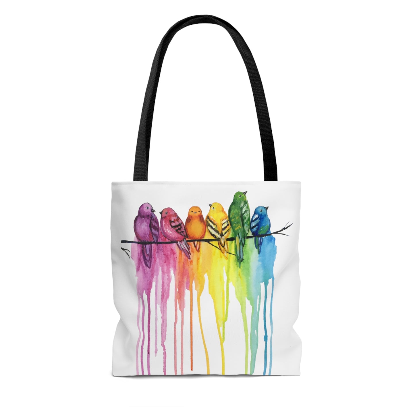Rainbow Birds- Tote Bag