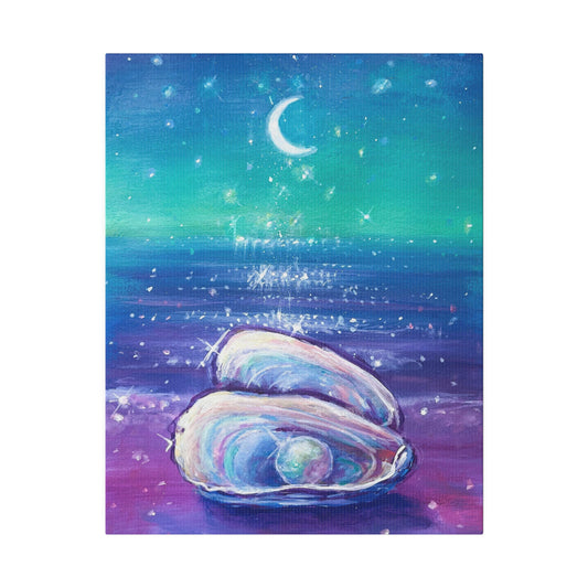 Iridescent Shell | Matte Canvas, Stretched