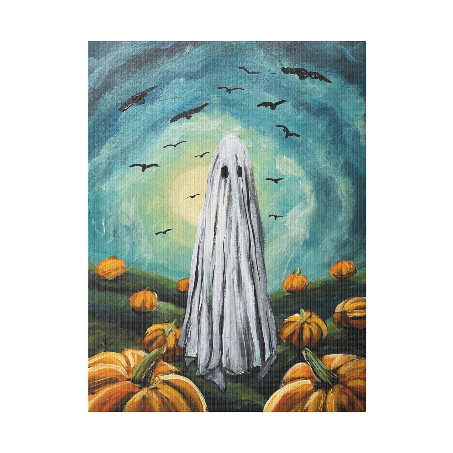 Bedsheeet Ghost | Matte Canvas, Stretched