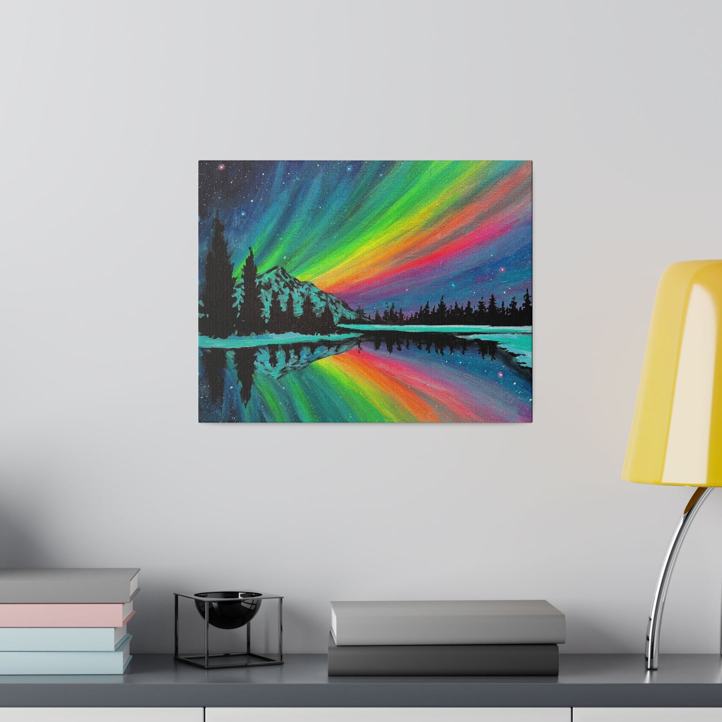 Rainbow Aura | Matte Canvas, Stretched