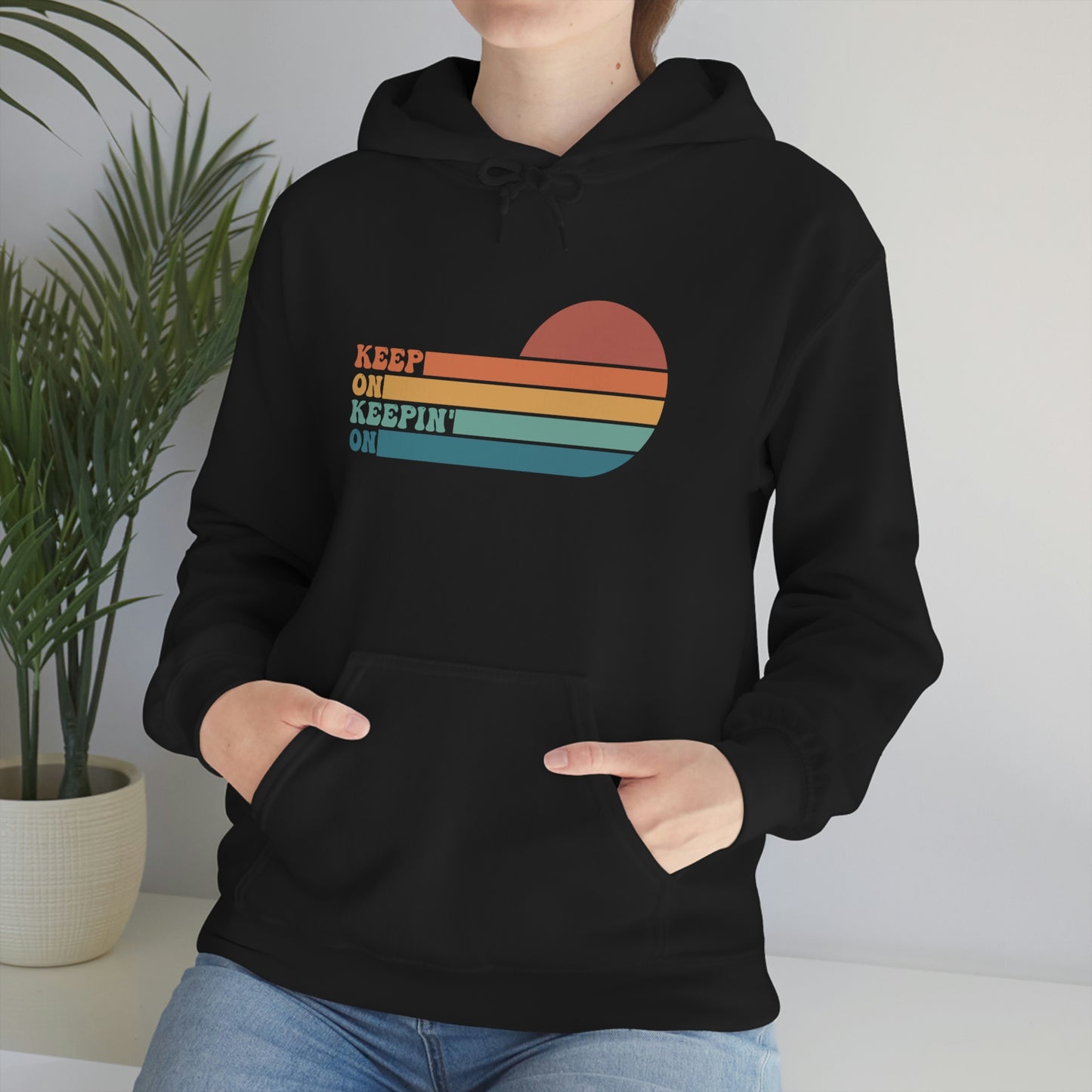 Keep On Keepin' On | Unisex Heavy Blend™ Hooded Sweatshirt