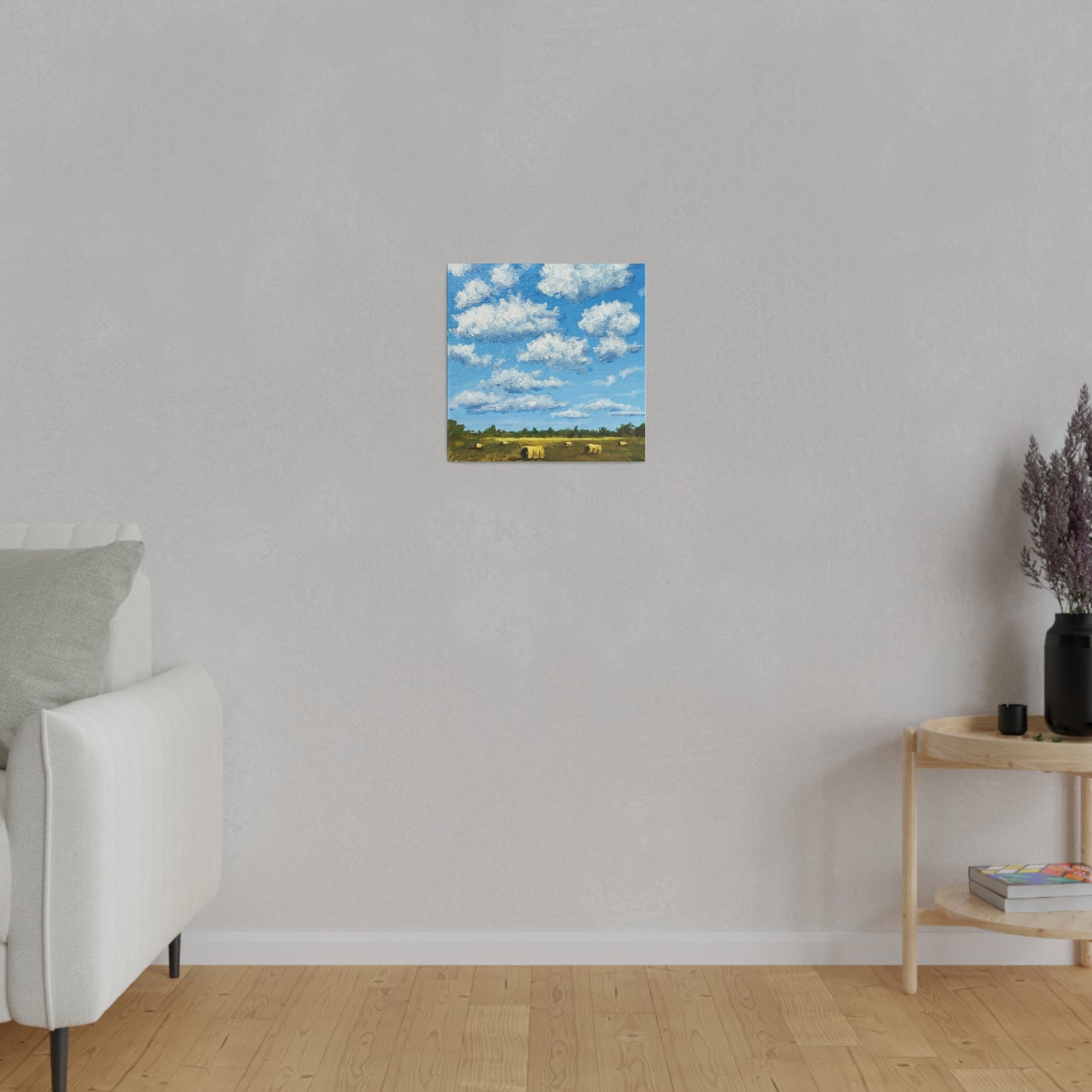 Cottonball Clouds | Matte Canvas, Stretched