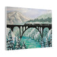 Glacier Express | Matte Canvas, Stretched