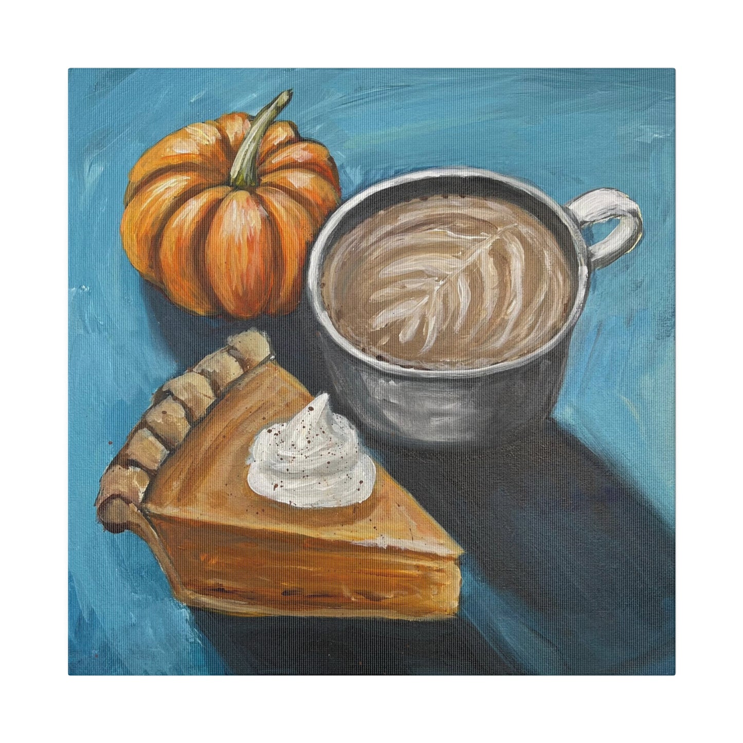 Pumpkin Pie | Matte Canvas, Stretched