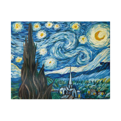 Starry Night | Matte Canvas, Stretched
