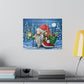 Gnome St. Nick | Matte Canvas, Stretched