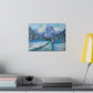 Swiss Alps | Matte Canvas, Stretched
