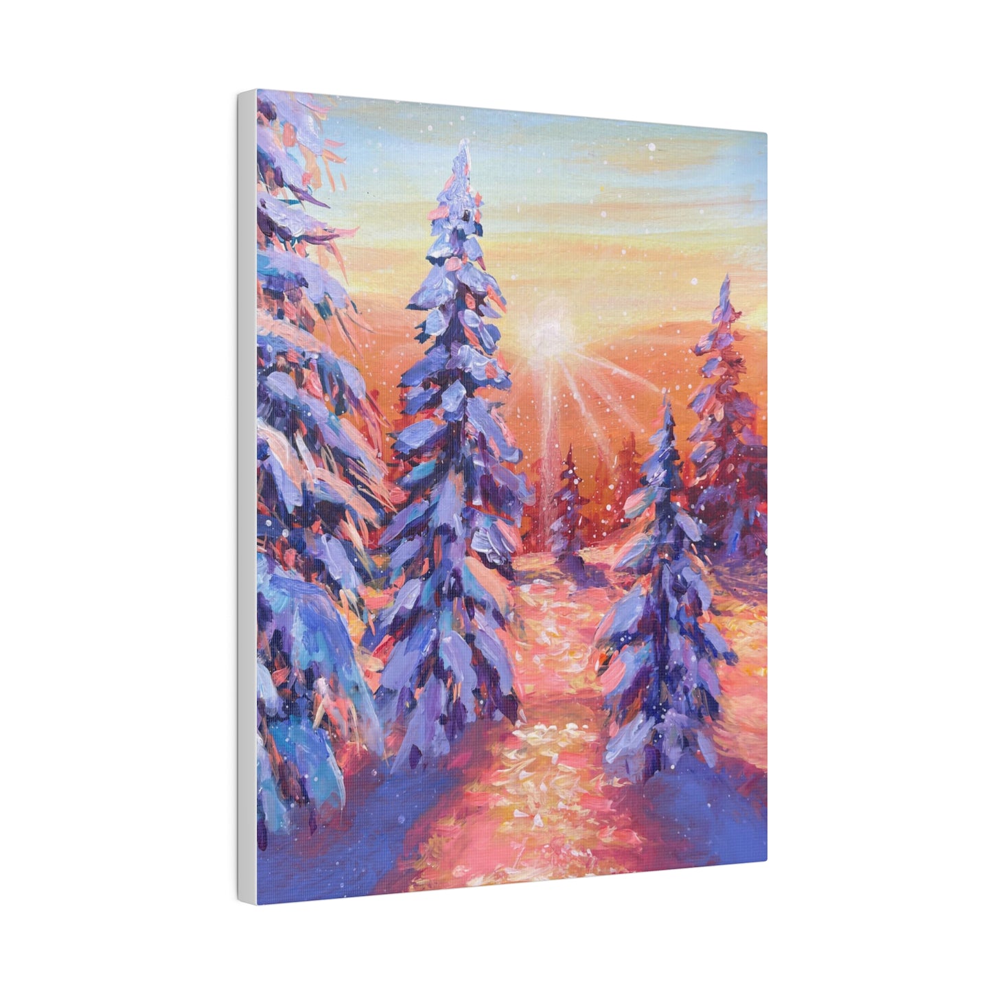 Alpine Sun | Matte Canvas, Stretched