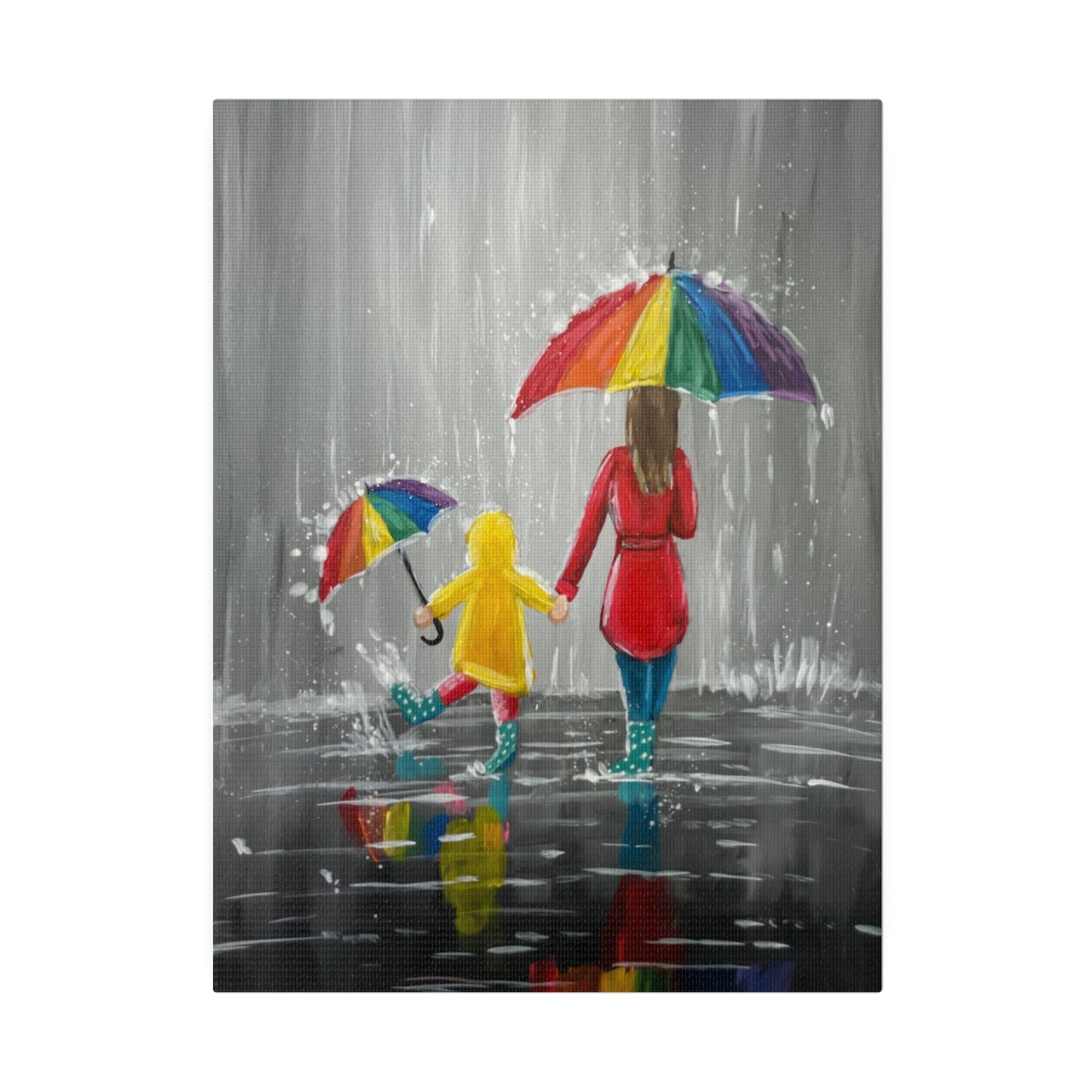 Love'n the Rain | Matte Canvas, Stretched