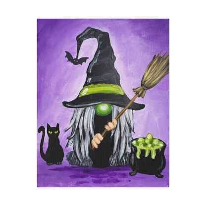 Witchy Gnome | Matte Canvas, Stretched