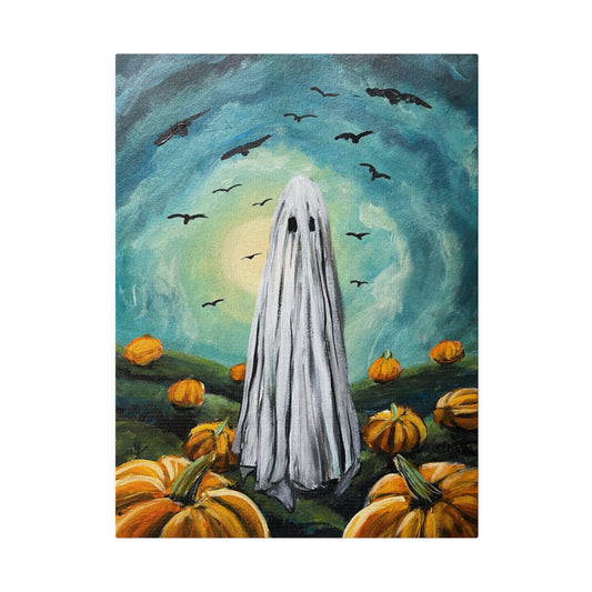 Bedsheeet Ghost | Matte Canvas, Stretched