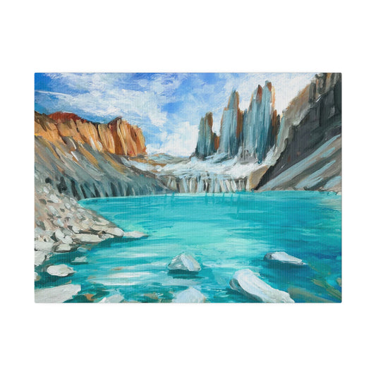 Torres Del Paine - Chile | Matte Canvas, Stretched