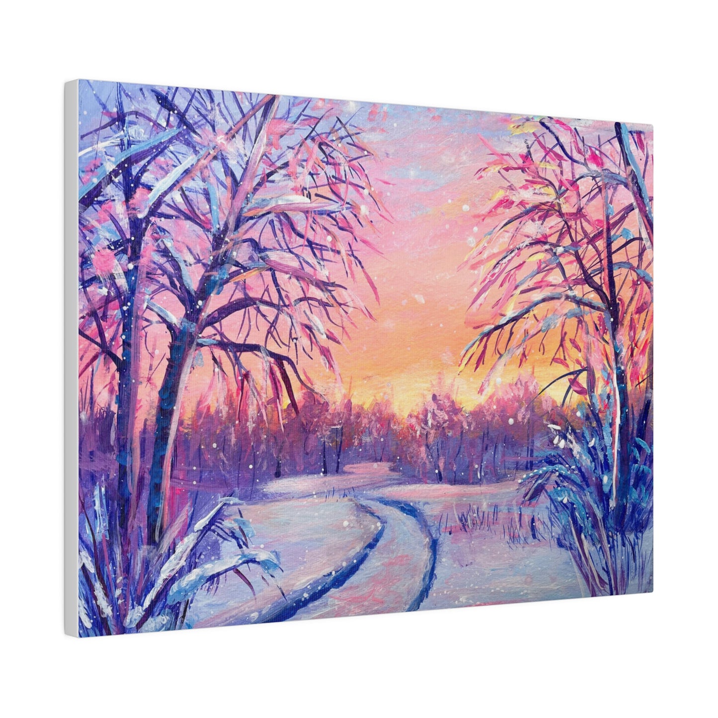 Winter Blush | Matte Canvas, Stretched