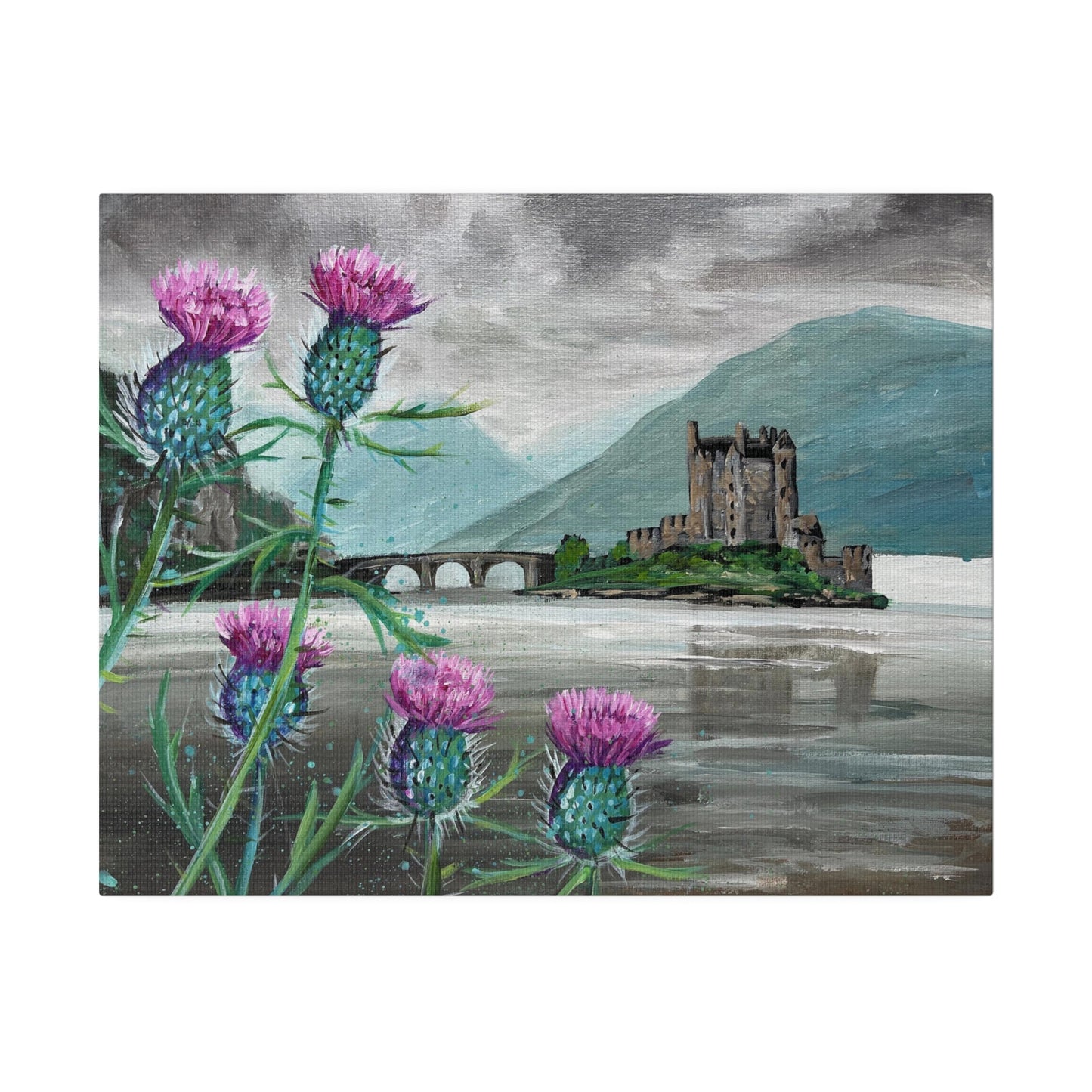 Eilean Donan Castle, Scotland | Matte Canvas, Stretched