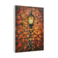 Autumn Lamp Post | Matte Canvas, Stretched
