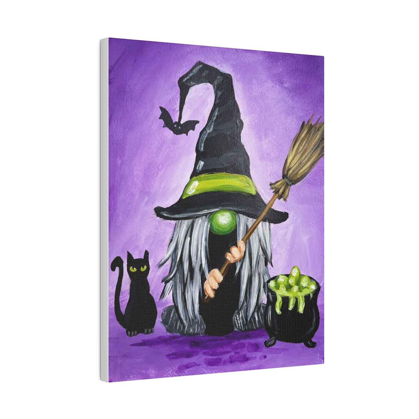 Witchy Gnome | Matte Canvas, Stretched