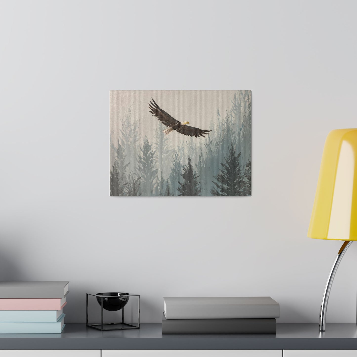 Alaskan Eagle | Matte Canvas, Stretched