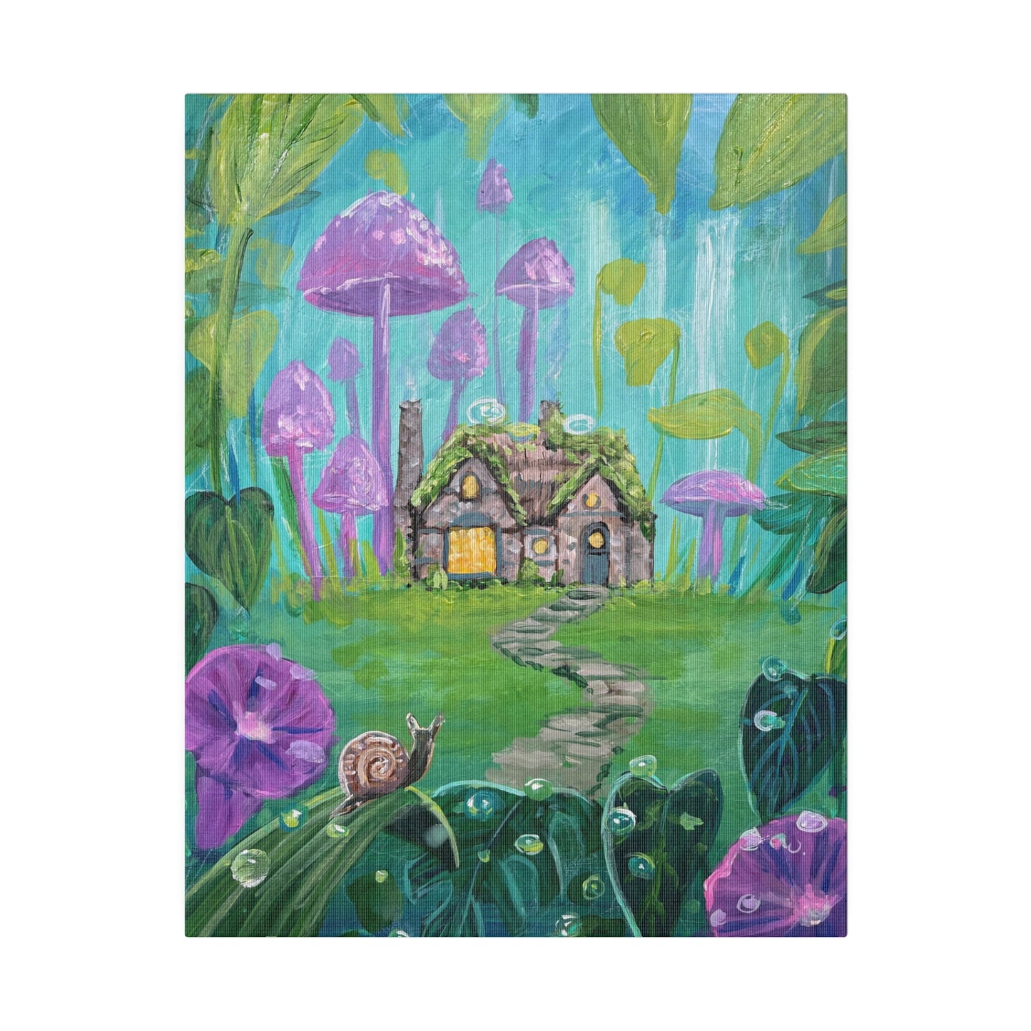 Fairy House | Matte Canvas, Stretched