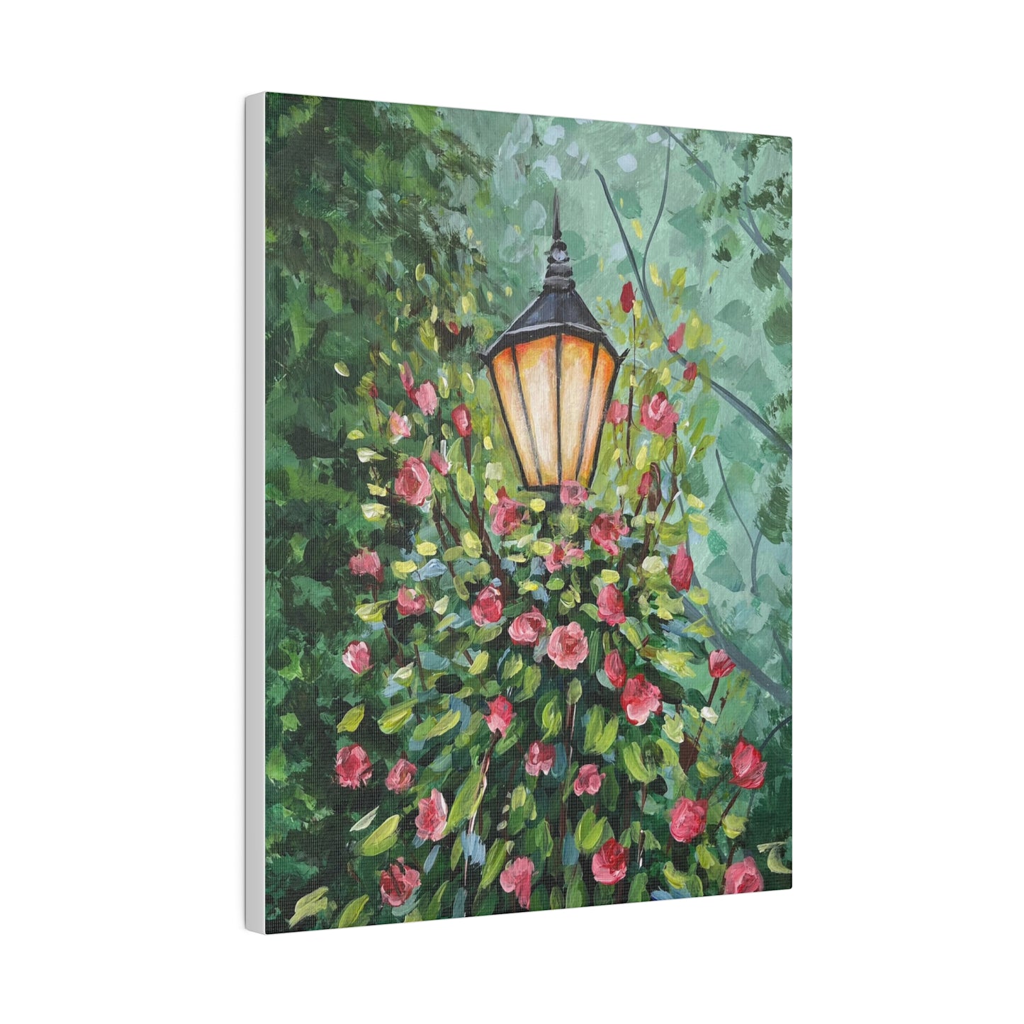 Summer Lamp Post | Matte Canvas, Stretched