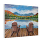 Adirondack Chairs | Matte Canvas, Stretched