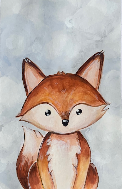 Winter Woodland: Fox