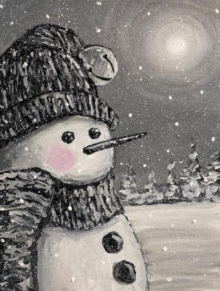Midnight Snowman