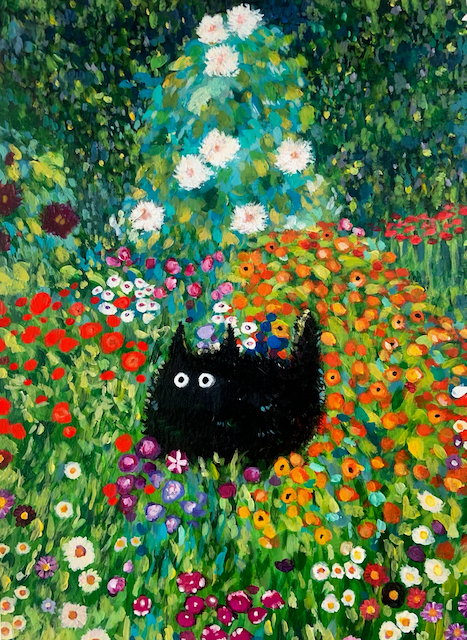 Kitty In Klimt
